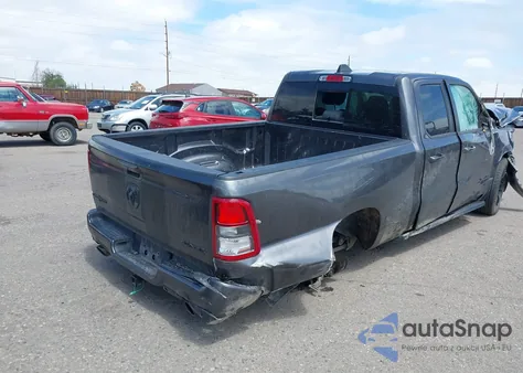 2022 Ram 1500 Lone Star Quad Cab 4X4 6'4 Box from USA, damaged, VIN 1C6SRFBT8NN229410